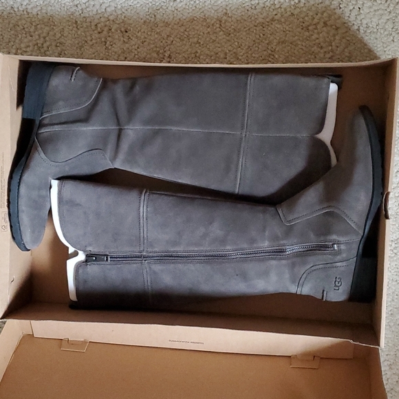 UGG Knee-High Suede Sorenson Boots - Picture 2 of 6